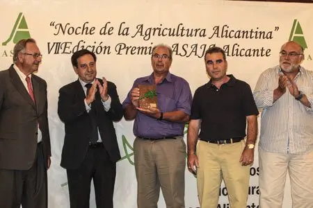 Entrega del premio ASAJA a Agricultor del año en 2015